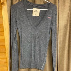 Hollister V-Neck Long Sleeve